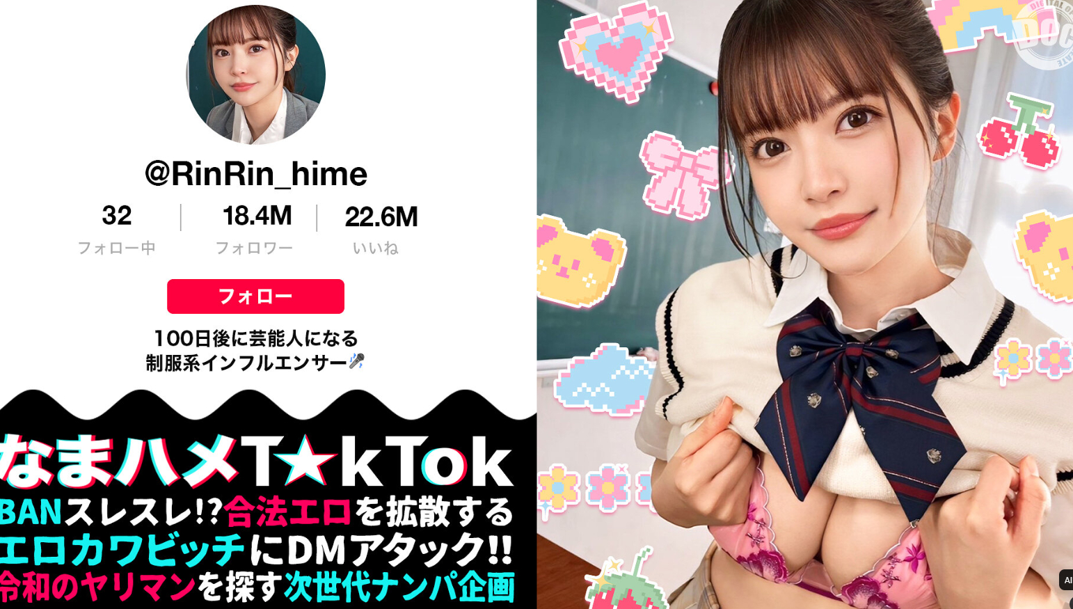 中出し コスプレ 学生服 スレンダー 巨乳